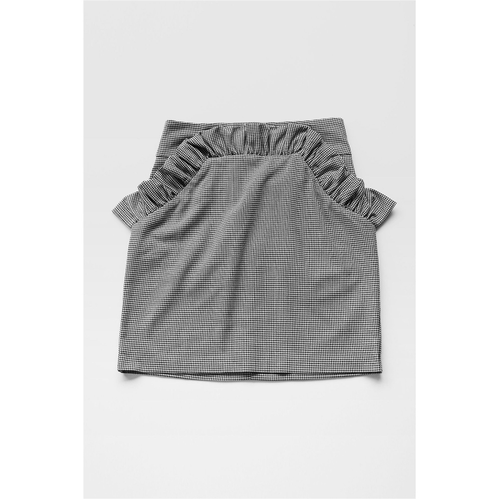 H&M | Houndstooth Mini Skirt